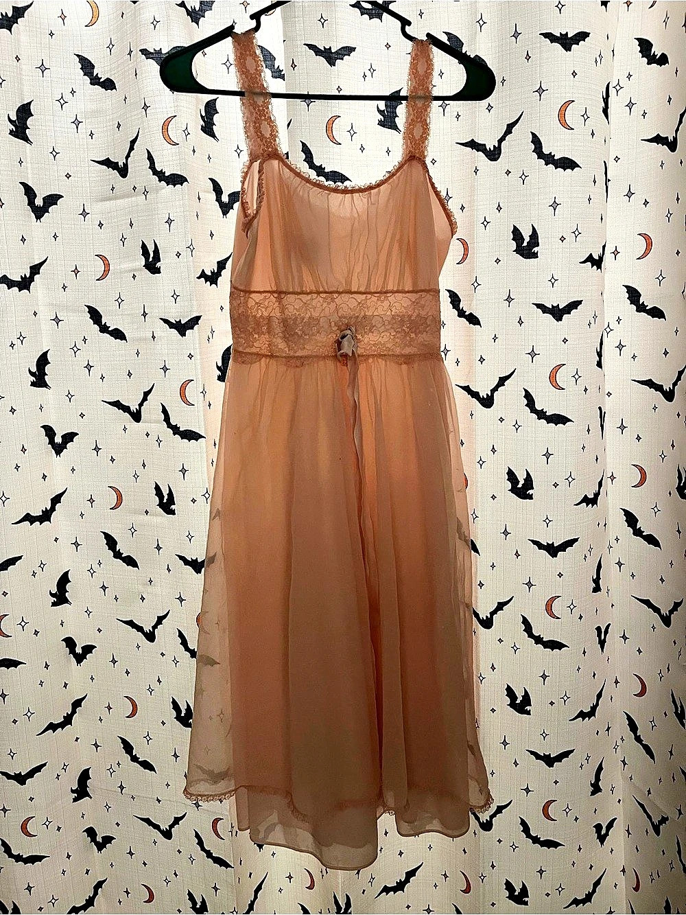 Christian Dior Pink Lace Strap Midi Dress Size 34